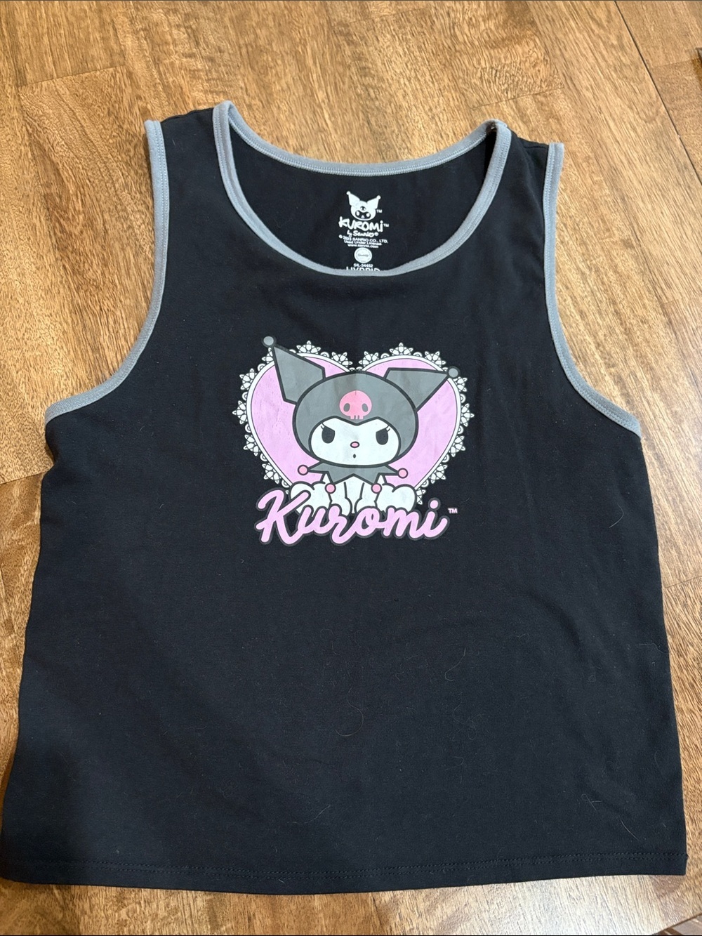 Sanrio Kuromi tank size XLarge Kids? Small ladies?